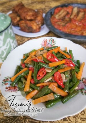Foto resep Tumis Kacang Panjang Wortel