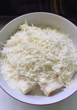 Foto resep Setup roti tawar keju susu