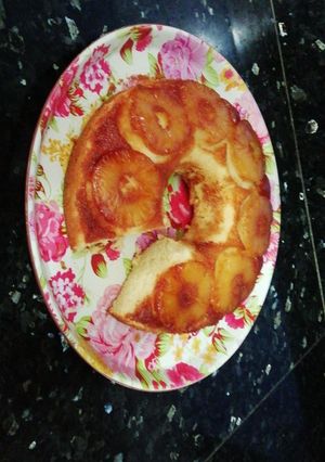 صورة لوصفة كيك الأناناس