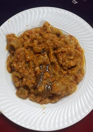 A picture of Shahi lauki.