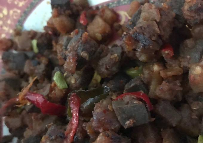 Resep Sambal goreng kentang hati sapi pete, Sempurna