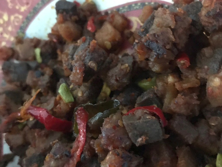 Resep Sambal goreng kentang hati sapi pete, Sempurna