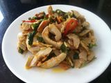 Vả trộn tôm thịt