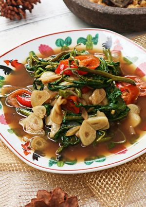 Foto resep Cah Kangkung Saus Tiram