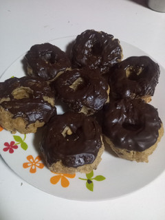 Una foto de Donuts veganos