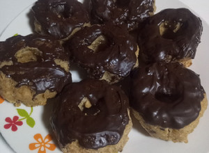 Una foto de Donuts veganos