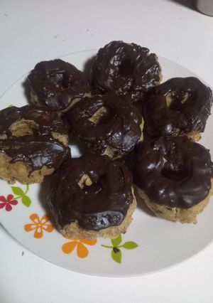 Una foto de Donuts veganos