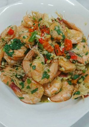 Foto resep Garlic Butter Prawn
