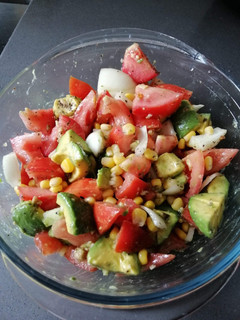 A picture of Avocado Salad.