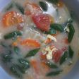 Sup sayur telur anak2 doyan