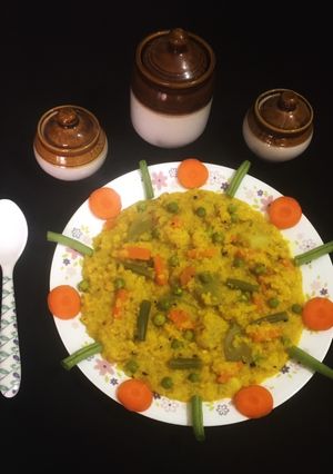 A picture of Dalia Khichdi.