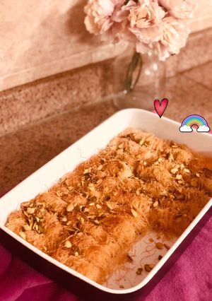 صورة لوصفة اصابع الكنافة 😻 سهل ولذيذ