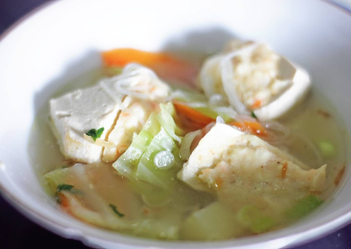 Sup Siomay Tahu - resep kuliner nusantara