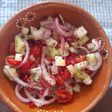 Ensalada de pepino y granada 🥙