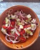 Ensalada de pepino y granada 🥙