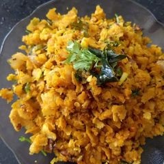 A picture of Chapati upma.