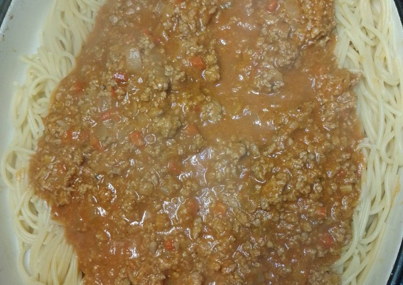 FIDEOS CON SALSA. (+ Salsa para frezzar)