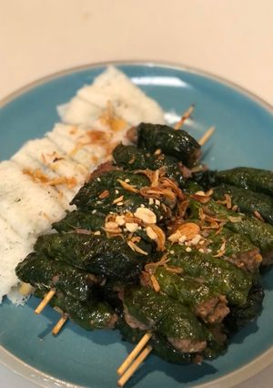 Hình của món Bò lá lốt- Công thức KT Foods.