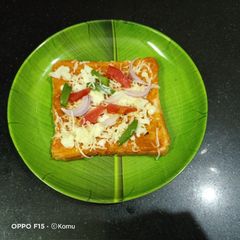 A picture of Bread pizza.