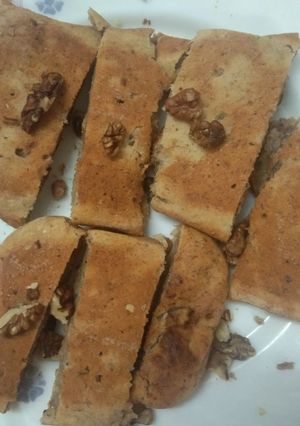 A picture of Eggless  Plum Cake.