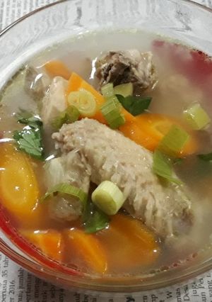 Foto resep Sup ayam sederhana