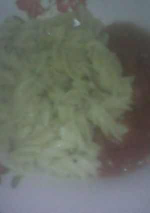 A picture of Fried Pasta.