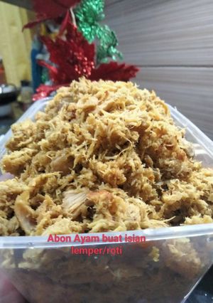 Foto resep Abon Ayam isian lemper/roti