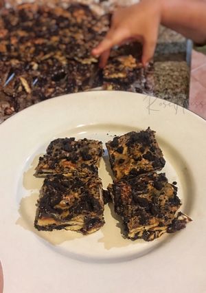 Gambar Kek batik majmuk (oreo+ marie+peanut butter) #openhouse