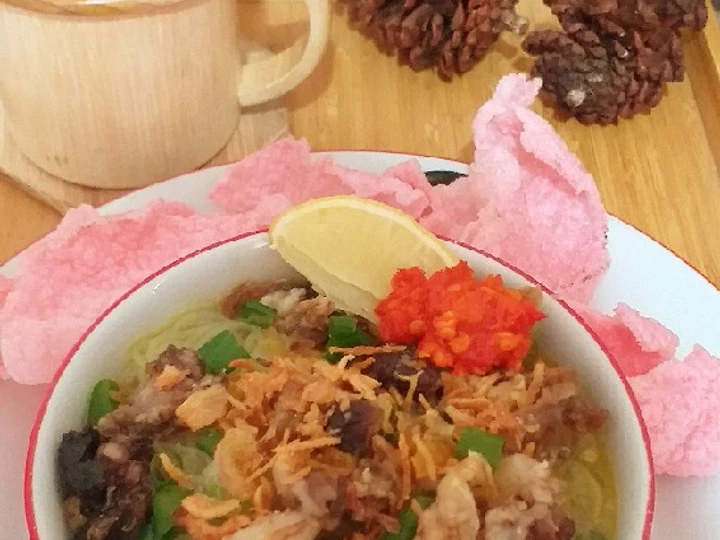Langkah Mudah untuk Membuat Resep 371. Soto Padang (Daging Tetelan) yang Lezat Sekali Anti Ribet, Mantap