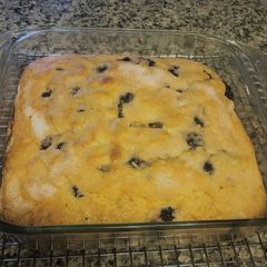 A picture of Buttermilk Blueberry Breakfast Cake.