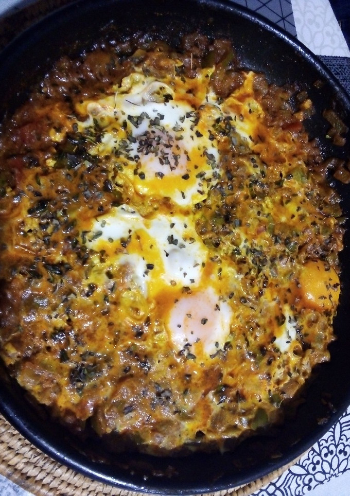 Una foto de Shakshouka