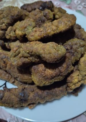 صورة لوصفة أصابع كبدة مقلية بالردة(نخالة)