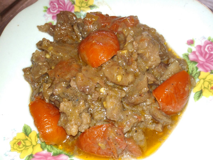 Resep Olahan daging kambing Krengseng kambing, Bikin Ngiler