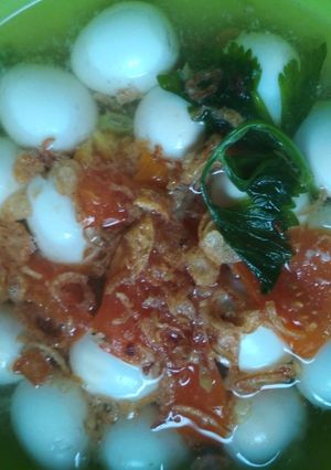 Foto resep Telur Puyuh Kuah