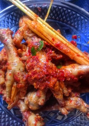 Foto resep Ceker Mercon  Super Pedas