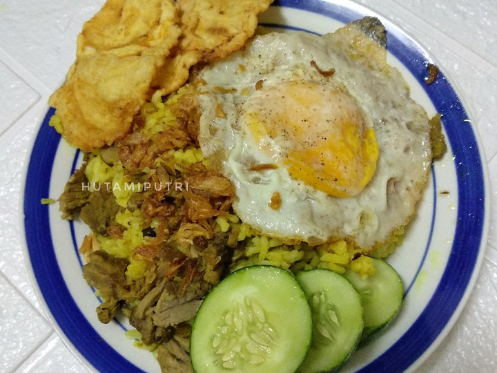 Cara Membuat Nasi Kebuli Sapi Simpel