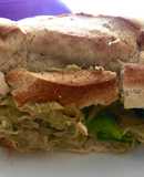 Sándwich hecho en casa