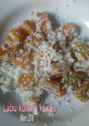 Foto resep Labu Kuning kukus