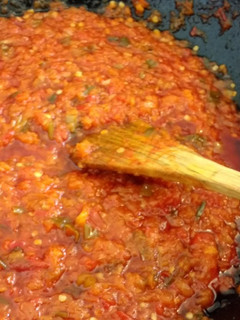 Foto resep Sambal tumis merah