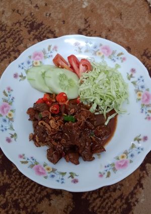 Foto resep Satgor kambing sederhana