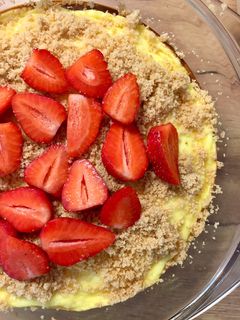 Epres sült túrógombóc 🍓 recept fotója