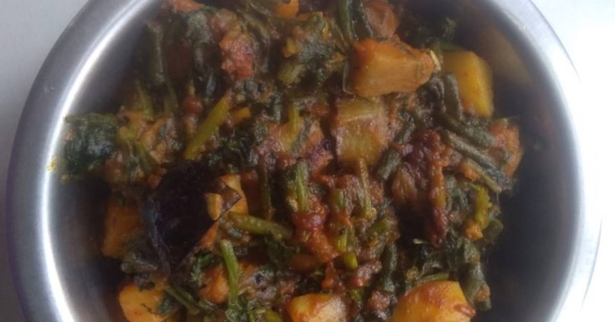 Spinach stir fry Recipe by shefali Bhattacharya - Cookpad