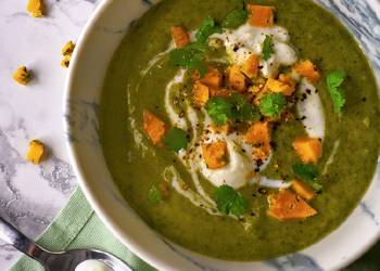Easiest Way to Cook Delicious Creamy Green Goddess Soup With Blue Cheese