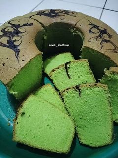 Foto resep Bolu Jadul Pandan 3 Telur