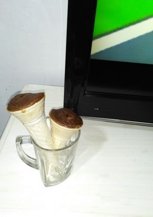 عکسی از دستور حلوا قیفی 😍