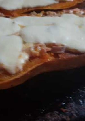 Una foto de Zapallo relleno Riquísimo