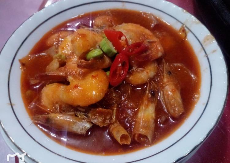 Udang saus padang
