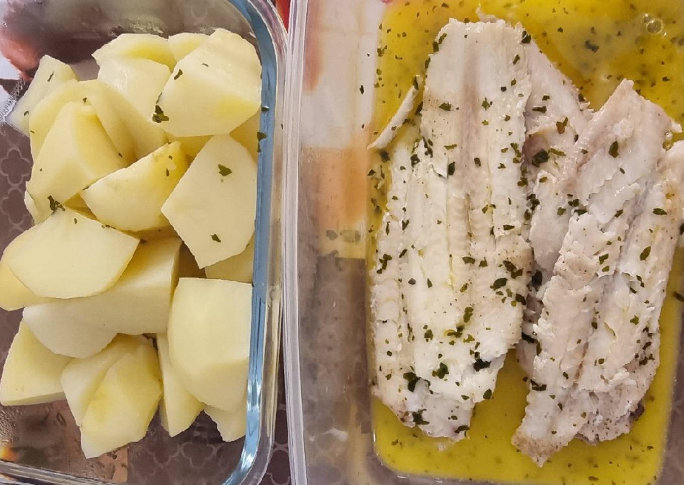 Lenguado a la Meunière saludable Monsieur Cuisine Connect