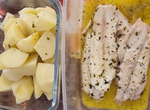 Foto principal de Lenguado a la Meunière saludable Monsieur Cuisine Connect
