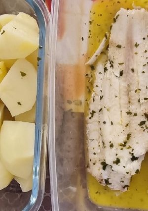 Una foto de Lenguado a la Meunière saludable Monsieur Cuisine Connect